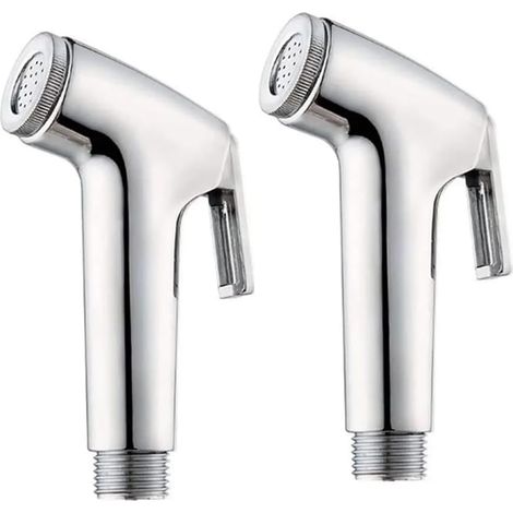 Lot de 2 pommeaux de douche portables haute pression On/Off pour toilettes, bidet pour baignoires, camping-cars, bateaux et salons de coiffure (1/5)