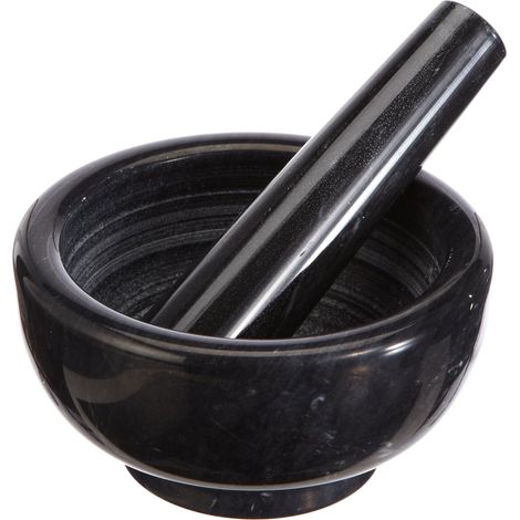 Küchenprofi Mortaio in marmo 11 cm, colore: Nero (1/2)