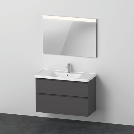 Ensemble de meubles D-Neo, lavabo avec meuble sous-lavabo mural (1/2)