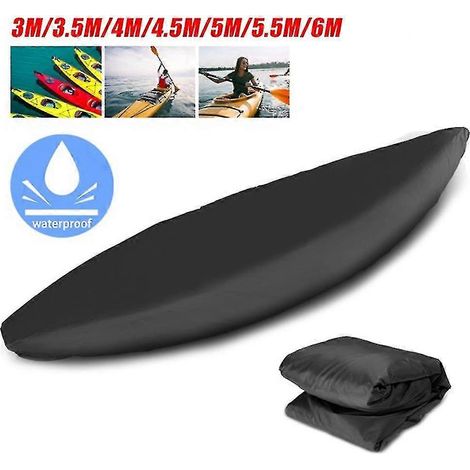 Housse pour kayak, housse de rangement pour canoë, housse anti-poussière, imperméable et protection UV, 8 tailles (1/5)