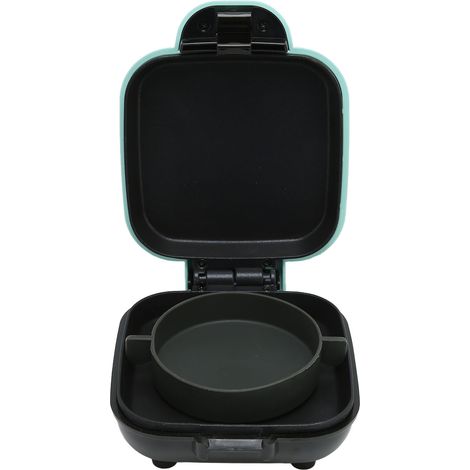 Appareil à tartelettes aux œufs 420 W avec 5 plaques de cuisson interchangeables, format vertical, poignée de verrouillage tactile, prise UE 220-240 V (1/5)