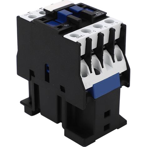 Contacteur Industriel 3P 18A 380V AC, Contacts Argent, Montage Rail DIN, Normalement Ouvert (1/5)