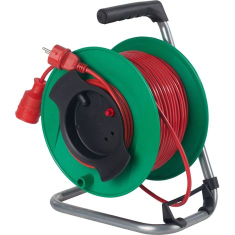 Gerätekabeltrommel 50m H05VV-F 3G1,5 IP20