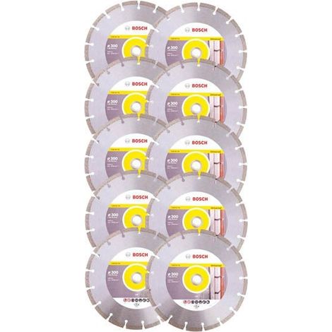 10 X Bosch 2608615032 Pro Universal Diamond Blade Cutting Disc Grinder 300mm 12 (1/3)
