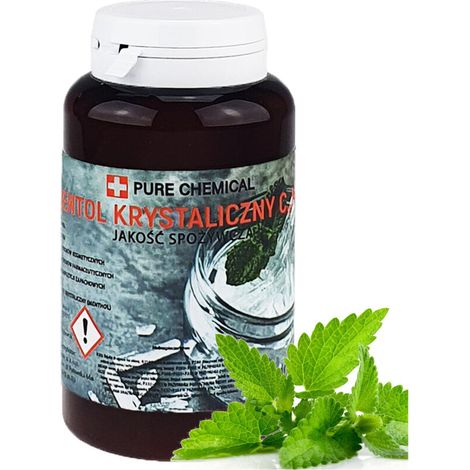 Cristaux de Menthol - 50 g - Rafraîchissant - Parfait pour Sauna - Naturel et Efficace