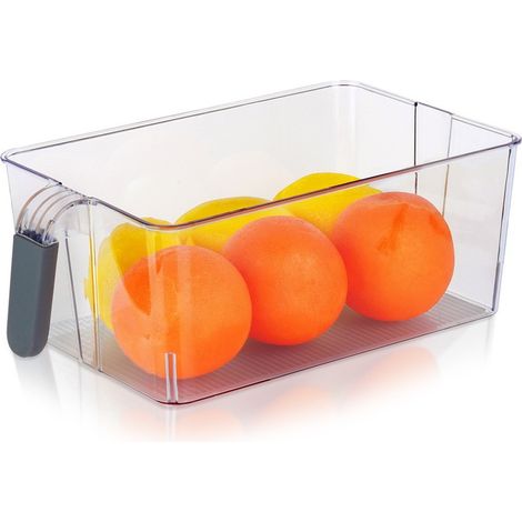 Kühlschrank-Organizer, Küchen-Lebensmittelaufbewahrungsbehälter, 31 x 18 x 11,5 cm (1/5)