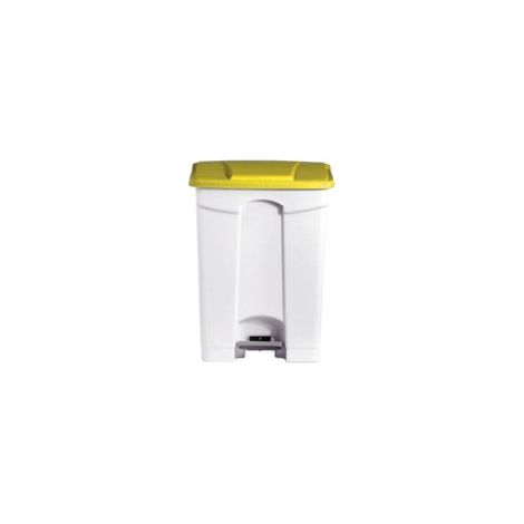 POUBELLE BLANCHE POLYPROPYLENE 90L - DIFP90YE (1/2)