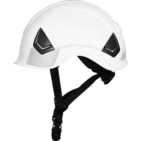 Casque de sécurité ABS homologué ANSI/ISEA Z89.1, avec suspension à 6 points et molette de réglage, ventilation ajustable, pour hommes et femmes, idéal pour chantiers et travaux industriels extérieurs (1/5)