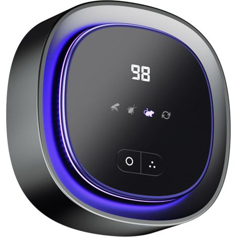 Répulsif ultrasonique son et lumière 3 modes 2000mah contre souris et cafards Répulsif anti-nuisible compact pou intérieur et garage (1/5)
