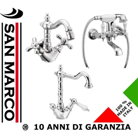 3 Rubinetti per lavabo bidet e vasca Artex Effepi (1/2)