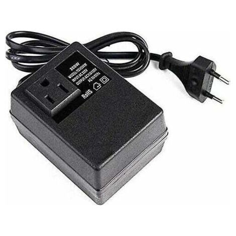 220V to 110V 200W voltage converter – European plug – AC 110V output voltage – Compatible with European devices (1/4)