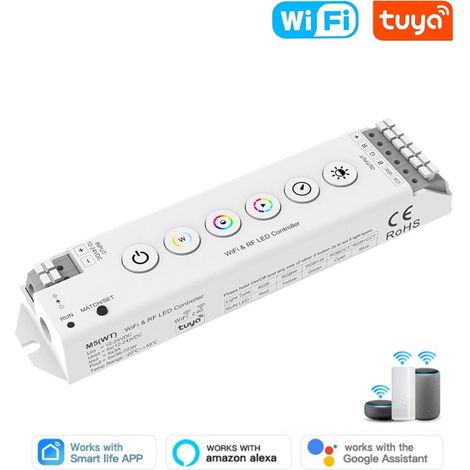 Tuya Controller per LED a Tensione Costante Smart WiFi e RF (1/5)
