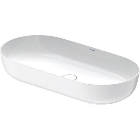DURAVIT 0379802600 Lavabo à poser Luv 800 mm sans trop-plein, sans entaille pour siphon (1/4)