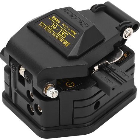 Cliveuse de fibres optiques SKL 6C à rebond automatique, outil de coupe de câbles pour le soudage par connexion à froid (1/5)