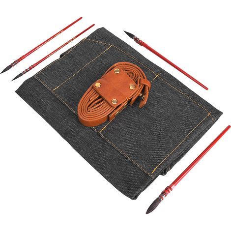 Tablier de Peinture Enfant en Coton Denim pour Aquarelle et Dessin (1/5)