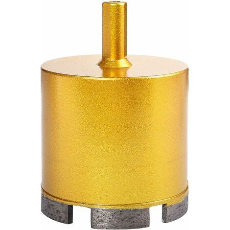 65mm Diamant Diamant Scie Trépan, Ardoise Porcelaine Marbre Creux Foret Creux Pour Verre, Céramique, Porcelaine, Tuile, Marbre, Granit (Diamètre De 65mm) (1/5)