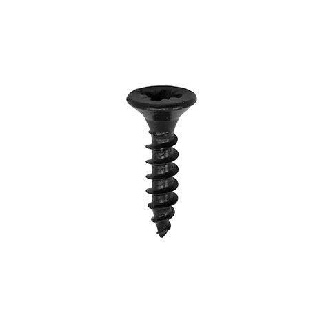 TIMCO Classic Multi-Purpose Countersunk Black Woodscrews - 3.5 x 16