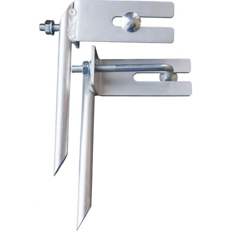 Krause 121400 Leiterspitzen (Paar) Sicherheitsdrehspitzen für Anlegeleiter (1/5)