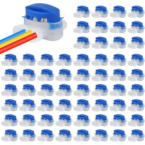 Lot de 50 connecteurs de câbles remplis de résine pour robot tondeuse Automower (1/5)