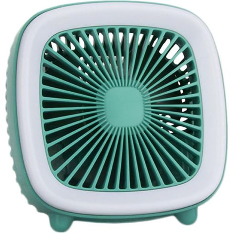 Ventilateur de Lampe Lecture USB 800mah en Plastique Vert Camping (1/5)