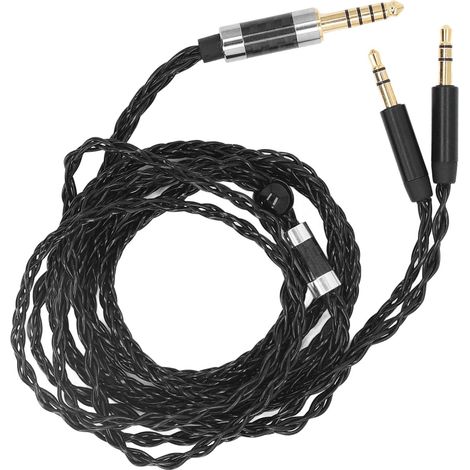 Câble Sonore D'écouteur en Argent pour AH D600 D7200 D9200 (1/5)