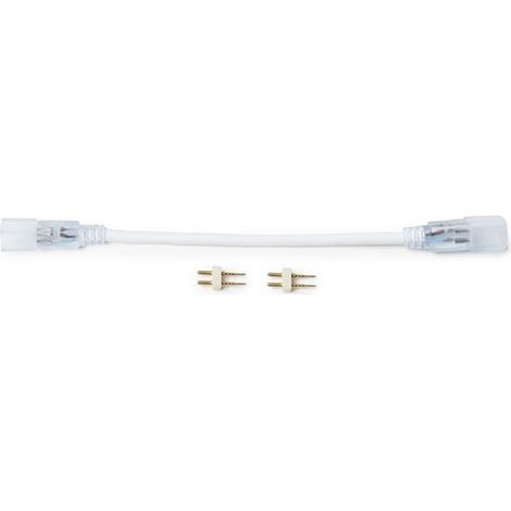 Cable Conector 2 Tiras LEDs 220VAC SMD3528 [HO-CC-220-3528]