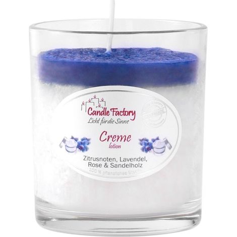 Candle Factory Party Light Kerze Creme Duftkerze 201145 (1/5)