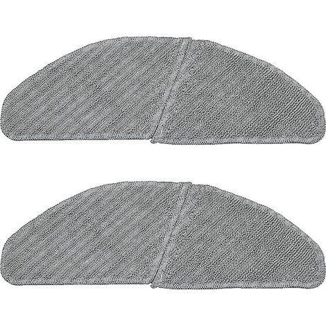 2 Stück Wischmopp-Pads aus Polyester für Saugroboter (1/4)