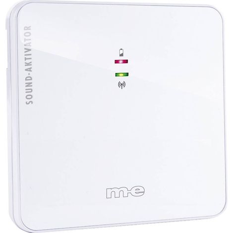 EMETTEUR POUR SONNETTE SANS FIL M-E MODERN-ELECTRONICS 41021 200 M BLANC (1/2)