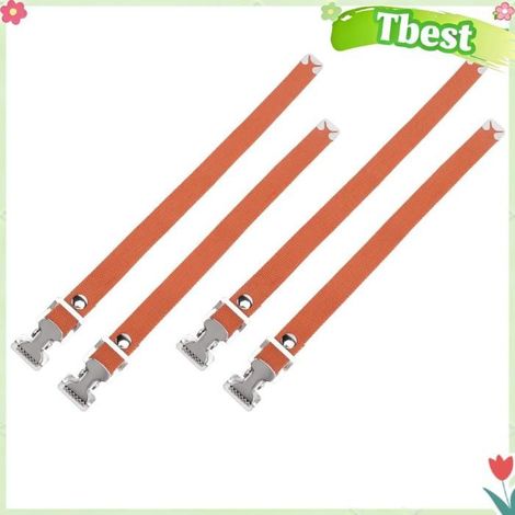 Tbest Sangles d'échasses pour cloisons sèches (Bleu)4 Pièces Échasses Pour Cloisons Sèches Sangles Boucle luminaire pack Bleu Brun (1/5)