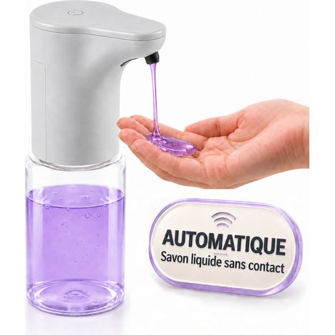 Distributeur automatique de savon liquide Elara Gris (1/5)