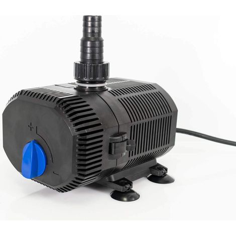 Mauk CQB-6500 Pompa per laghetto 5800 L / h al 1905 Set filtro a pressione per laghetto, nero, 27 x 17 x 13 cm, 1956 (1/5)