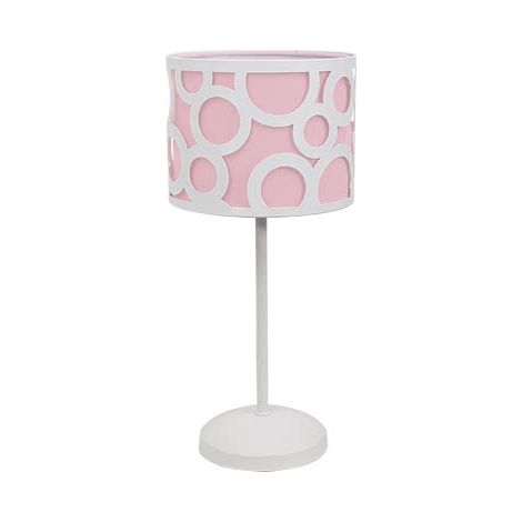 FAB 028271000 Sobremesa Orlando Rosa/blanco 1xe14 34X18X18