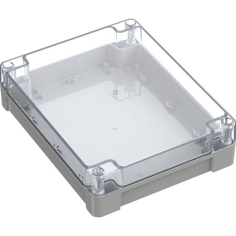 TRU COMPONENTS 6U07241906139 TC-13865196 Alloggiamento industriale 240 x 191.3 x 61.7 Policarbonato Grigio luminescente (1/2)