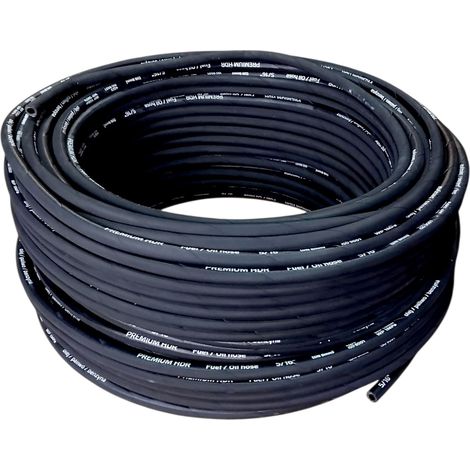 Manguera de combustible, gasolina y aceite Fi 6mm 1Mpa (1/4") (1/4)