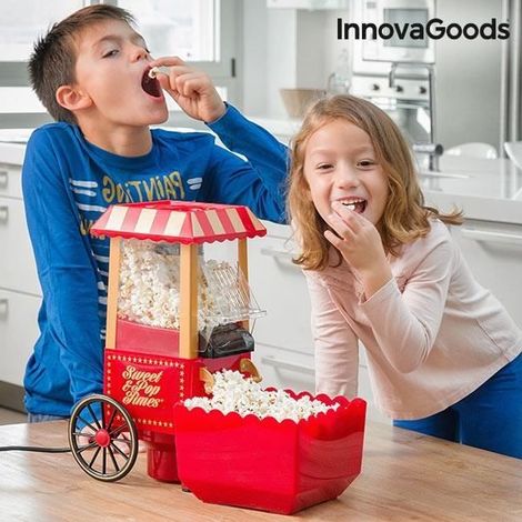 Machine à Popcorn - N.A - 200W - Acier - 220-240V - Rouge