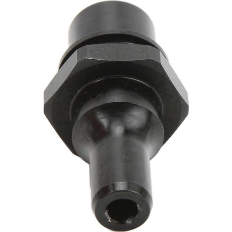 Soupape PCV pour moteur automobile en aluminium 6061 T6, anodisation dure noire, compatible avec les moteurs N54 biturbo. (1/5)