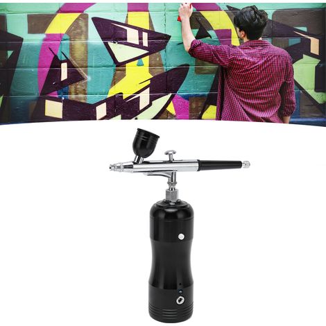 Kit pistolet à peinture portable filaire avec compresseur (1/5)