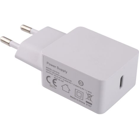 Dehner Elektronik  USB Ladegerät 20 W 1x USB-C®  Weiß Innenbereich USB Power Delivery (USB-PD)