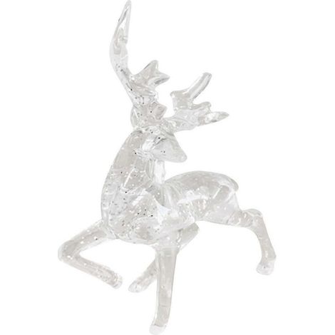 Familia de ciervos iluminados: decoración navideña e invernal para exteriores, ideal para jardines delanteros. (1/5)