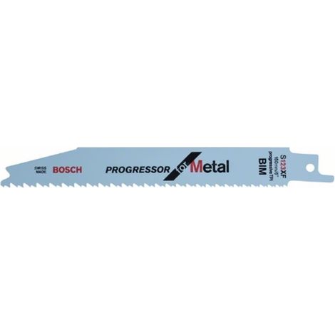Bosch S 123 XF Progressor hoja de sierra sable 150 mm paquete 25