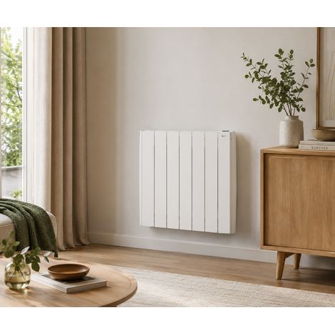 Radiateur électrique connecté à inertie fluide Sobre 1500W