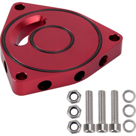 Suitable for 2015-2021 Honda Civic turbocharger exhaust valve plate gasket 1.5T - Red (1/4)