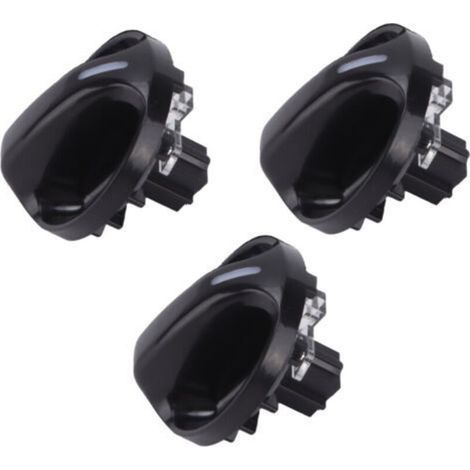 3 Pièces Ensemble de Boutons de Chauffage A/C 559050C010 Boutons de Commande de Modification de Voiture Cadrans Chauffage Ca ou Remplacement de Ventilateur pour Tundra 2000-2006 (1/4)