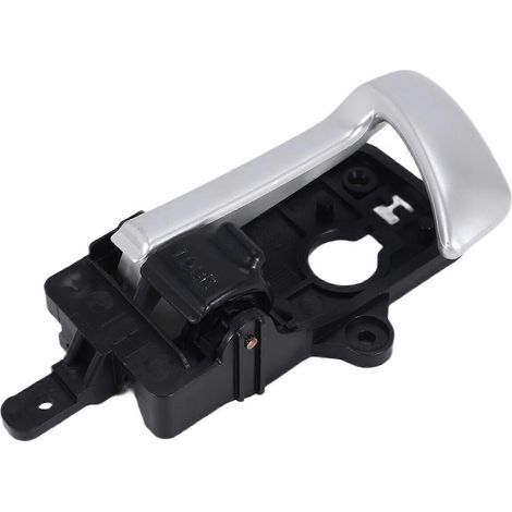 Türgriff innen vorne oder hinten links (Fahrerseite) für Hyundai Santa Fe (2007–2012) mit schwarzem Knauf, Teilenummer 82610-2B010, schwarz-silber (1/5)