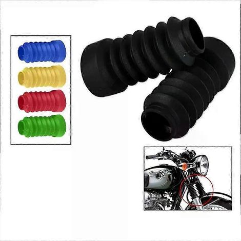 Paire de soufflets de fourche avant pour moto Honda 18 27 28 34 35 56 (1/5)