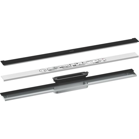 hansgrohe AXOR Drain Set de finition caniveau, 800mm pour montage (1/2)