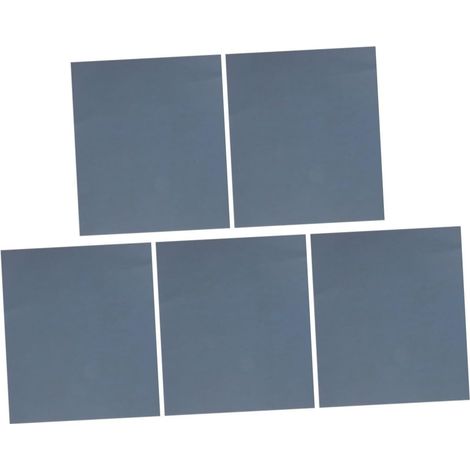 5 Pièces Papier pour Cage à Oiseaux Remplaçants Faciles à Installer pour Confort Oiseaux Tapis de Cage pour Perruches avec Texture Fine pour Tailler Griffes Matériau Carbure (1/5)
