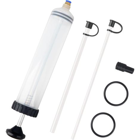 Pompe d'aspiration d'huile, pistolet d'aspiration d'huile, aspirateur de liquide et pompe de remplissage, convient pour moteur, transmission, liquide de frein de voiture, liquide de (1/5)