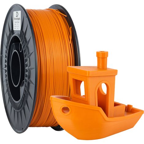 Filamento PLA 3DPower Hyper Speed 1,75 mm, colore arancione papaya, 1 kg (1/5)